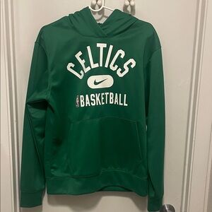 Nike dry fit  Green Celtics Basketball Adult Hoodie